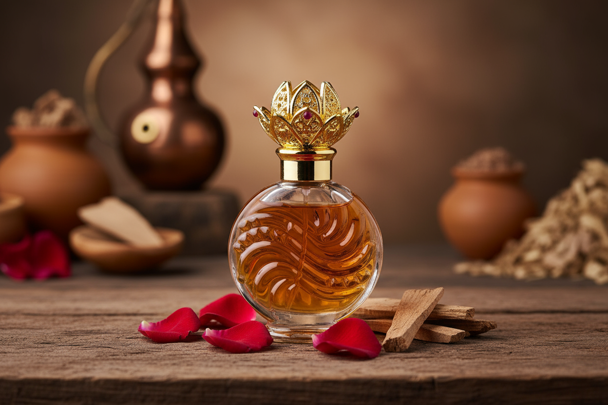 Attar perfume with authenticity of Kannauj